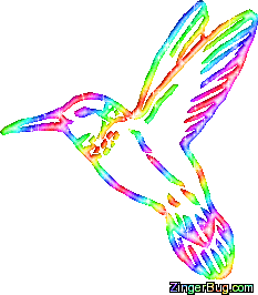 Click to get the codes for this image. Humming Bird Rainbow Glitter Graphic, Animals, Animals  Birds Free Image, Glitter Graphic, Greeting or Meme for Facebook, Twitter or any forum or blog.