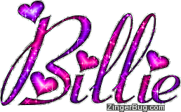 Click to get the codes for this image. Billie Pink And Purple Glitter Name, Girl Names Free Image Glitter Graphic for Facebook, Twitter or any blog.