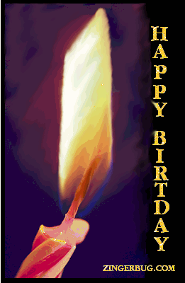 Click to get the codes for this image. Happy Birthday Candle, Birthday Candles, Happy Birthday Free Image, Glitter Graphic, Greeting or Meme for Facebook, Twitter or any forum or blog.