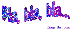 Click to get the codes for this image. Bla Bla Bla Blue Glitter Wiggle Graphic, Bla Bla Bla Free Image, Glitter Graphic, Greeting or Meme for Facebook, Twitter or any forum or blog.