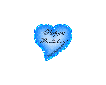 Click to get the codes for this image. Blue Birthday Heart, Birthday Hearts, Hearts, Happy Birthday, Popular Favorites Free Image, Glitter Graphic, Greeting or Meme for Facebook, Twitter or any forum or blog.