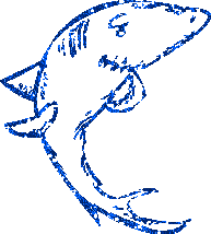 Click to get the codes for this image. Blue Glitter Shark, Animals, Animals  Fish Dolphins Whales Free Image, Glitter Graphic, Greeting or Meme for Facebook, Twitter or any forum or blog.