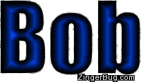 Click to get the codes for this image. Bob Blue Glitter Name, Guy Names Free Image Glitter Graphic for Facebook, Twitter or any blog.