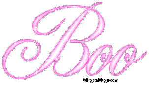 Click to get the codes for this image. Boo Pink Glitter Name, Girl Names Free Image Glitter Graphic for Facebook, Twitter or any blog.
