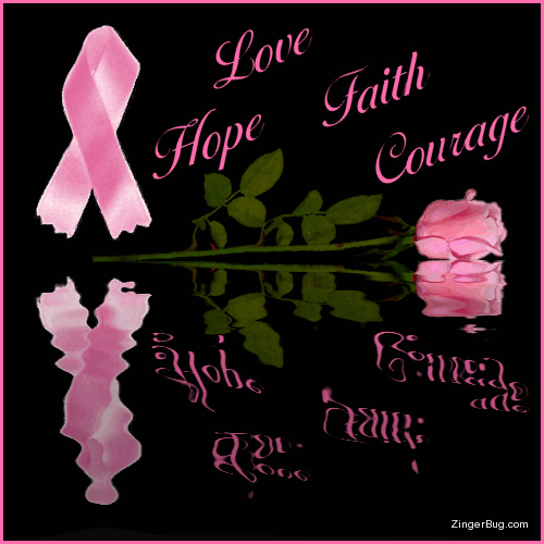 Click to get the codes for this image. Breast Cancer Reflections Collage Love Hope Faith Courage, Breast Cancer Awareness Month, Support Ribbons Glitter Graphic, Comment, Meme, GIF or Greeting