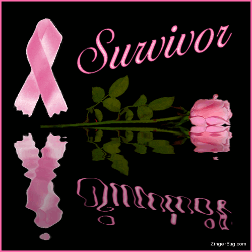 Click to get the codes for this image. Breast Cancer Survivor Reflections, Breast Cancer Awareness Month, Support Ribbons Glitter Graphic, Comment, Meme, GIF or Greeting