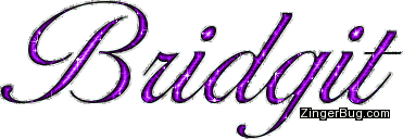 Click to get the codes for this image. Bridgit Purple Glitter Name, Girl Names Free Image Glitter Graphic for Facebook, Twitter or any blog.