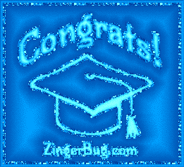 Click to get the codes for this image. Bright Blue Satin Congrats Grad Glitter Graphic, Congratulations, Graduation Free Image, Glitter Graphic, Greeting or Meme for any Facebook, Twitter or any blog.
