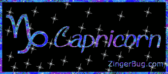 Click to get the codes for this image. Capricorn Blue Silver Stars Glitter Text Graphic, Capricorn Free Glitter Graphic, Animated GIF for Facebook, Twitter or any forum or blog.