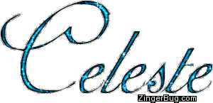 Click to get the codes for this image. Celeste Aqua Glitter Name, Girl Names Free Image Glitter Graphic for Facebook, Twitter or any blog.