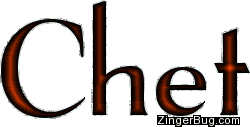 Click to get the codes for this image. Chet Orange Glitter Name, Guy Names Free Image Glitter Graphic for Facebook, Twitter or any blog.
