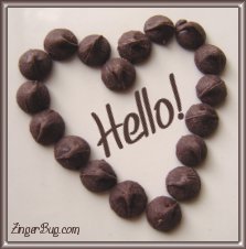 Click to get the codes for this image. Chocolate Heart Hello, Hi Hello Aloha Wassup etc, Hearts Free Image, Glitter Graphic, Greeting or Meme for any Facebook, Twitter or any blog.