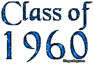 Click to get the codes for this image. Class Of 1960 Light Blue Glitter, Class Of 1960 Free glitter graphic image designed for posting on Facebook, Twitter or any forum or blog.