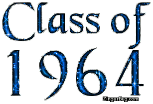 Click to get the codes for this image. Class Of 1964 Light Blue Glitter, Class Of 1964 Free glitter graphic image designed for posting on Facebook, Twitter or any forum or blog.