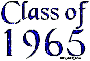 Click to get the codes for this image. Class Of 1965 Blue Glitter, Class Of 1965 Free glitter graphic image designed for posting on Facebook, Twitter or any forum or blog.
