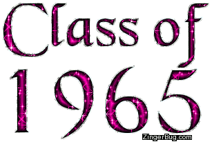 Click to get the codes for this image. Class Of 1965 Pink Glitter, Class Of 1965 Free glitter graphic image designed for posting on Facebook, Twitter or any forum or blog.