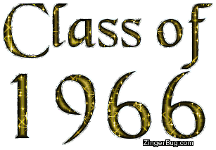 Click to get the codes for this image. Class Of 1966 Gold Glitter, Class Of 1966 Free glitter graphic image designed for posting on Facebook, Twitter or any forum or blog.