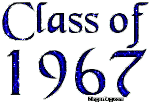 Click to get the codes for this image. Class Of 1967 Blue Glitter, Class Of 1967 Free glitter graphic image designed for posting on Facebook, Twitter or any forum or blog.