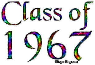 Click to get the codes for this image. Class Of 1967 Rainbow Glitter, Class Of 1967 Free glitter graphic image designed for posting on Facebook, Twitter or any forum or blog.