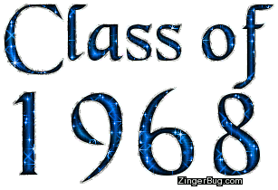 Click to get the codes for this image. Class Of 1968 Light Blue Glitter, Class Of 1968 Free glitter graphic image designed for posting on Facebook, Twitter or any forum or blog.