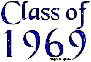 Click to get the codes for this image. Class Of 1969 Blue Glitter, Class Of 1969 Free glitter graphic image designed for posting on Facebook, Twitter or any forum or blog.