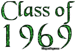 Click to get the codes for this image. Class Of 1969 Green Glitter, Class Of 1969 Free glitter graphic image designed for posting on Facebook, Twitter or any forum or blog.