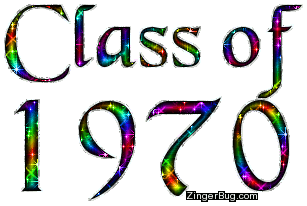Click to get the codes for this image. Class Of 1970 Rainbow Glitter, Class Of 1970 Free glitter graphic image designed for posting on Facebook, Twitter or any forum or blog.