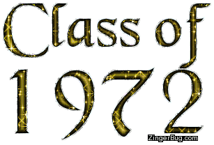 Click to get the codes for this image. Class Of 1972 Gold Glitter, Class Of 1972 Free glitter graphic image designed for posting on Facebook, Twitter or any forum or blog.