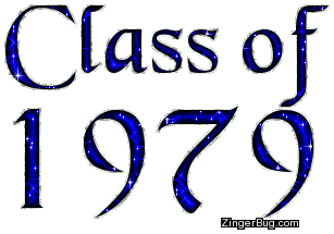 Click to get the codes for this image. Class Of 1979 Blue Glitter, Class Of 1979 Free glitter graphic image designed for posting on Facebook, Twitter or any forum or blog.