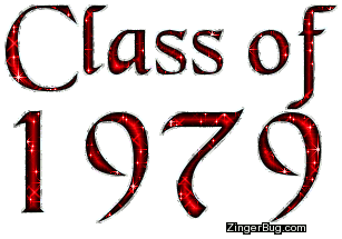 Click to get the codes for this image. Class Of 1979 Red Glitter, Class Of 1979 Free glitter graphic image designed for posting on Facebook, Twitter or any forum or blog.