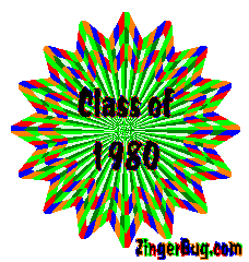Click to get the codes for this image. Class Of 1980 Psychedelic Starburst Glitter Graphic, Class Of 1980 Free glitter graphic image designed for posting on Facebook, Twitter or any forum or blog.