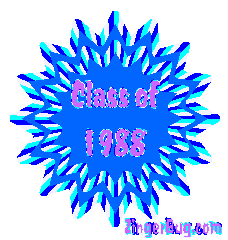 Click to get the codes for this image. Class Of 1988 Blue Starburst Glitter Graphic, Class Of 1988 Free glitter graphic image designed for posting on Facebook, Twitter or any forum or blog.