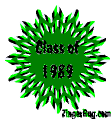 Click to get the codes for this image. Class Of 1989 Green Starburst Glitter Graphic, Class Of 1989 Free glitter graphic image designed for posting on Facebook, Twitter or any forum or blog.