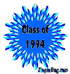 Click to get the codes for this image. Class Of 1994 Blue Starburst Glitter Graphic, Class Of 1994 Free glitter graphic image designed for posting on Facebook, Twitter or any forum or blog.