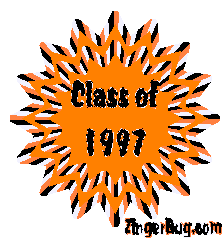 Click to get the codes for this image. Class Of 1997 Orange Starburst Glitter Graphic, Class Of 1997 Free glitter graphic image designed for posting on Facebook, Twitter or any forum or blog.