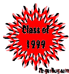 Click to get the codes for this image. Class Of 1999 Red Starburst Glitter Graphic, Class Of 1999 Free glitter graphic image designed for posting on Facebook, Twitter or any forum or blog.