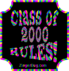 Click to get the codes for this image. Class Of 2000 Rules Multi Plaque Glitter Graphic, Class Of 2000 Free glitter graphic image designed for posting on Facebook, Twitter or any forum or blog.