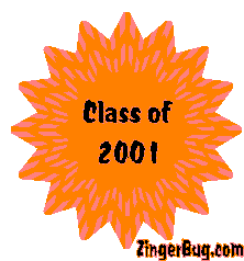 Click to get the codes for this image. Class Of 2001 Orange Blinking Starburst Glitter Graphic, Class Of 2001 Free glitter graphic image designed for posting on Facebook, Twitter or any forum or blog.