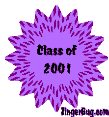 Click to get the codes for this image. Class Of 2001 Purple Blinking Starburst Glitter Graphic, Class Of 2001 Free glitter graphic image designed for posting on Facebook, Twitter or any forum or blog.