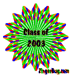 Click to get the codes for this image. Class Of 2003 Psychedelic Starburst Glitter Graphic, Class Of 2003 Free glitter graphic image designed for posting on Facebook, Twitter or any forum or blog.