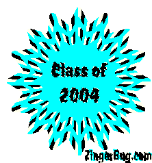 Click to get the codes for this image. Class Of 2004 Light Blue Starburst Glitter Graphic, Class Of 2004 Free glitter graphic image designed for posting on Facebook, Twitter or any forum or blog.