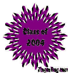 Click to get the codes for this image. Class Of 2004 Purple Starburst Glitter Graphic, Class Of 2004 Free glitter graphic image designed for posting on Facebook, Twitter or any forum or blog.