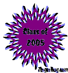 Click to get the codes for this image. Class Of 2005 Purple Starburst Glitter Graphic, Class Of 2005 Free glitter graphic image designed for posting on Facebook, Twitter or any forum or blog.