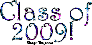 Click to get the codes for this image. Class Of 2009 Pink Blue Glitter Text, Class Of 2009 Free glitter graphic image designed for posting on Facebook, Twitter or any forum or blog.