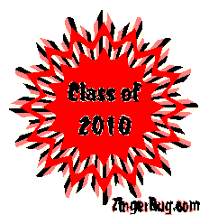 Click to get the codes for this image. Class Of 2010 Red Starburst Glitter Graphic, Class Of 2010 Free glitter graphic image designed for posting on Facebook, Twitter or any forum or blog.