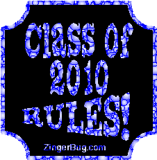 Click to get the codes for this image. Class Of 2010 Rules Blue Bubbles Plaque Glitter Graphic, Class Of 2010 Free glitter graphic image designed for posting on Facebook, Twitter or any forum or blog.