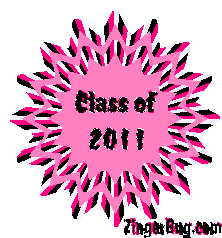 Click to get the codes for this image. Class Of 2011 Pink Starburst Glitter Graphic, Class Of 2011 Free glitter graphic image designed for posting on Facebook, Twitter or any forum or blog.