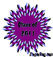 Click to get the codes for this image. Class Of 2011 Violet Starburst Glitter Graphic, Class Of 2011 Free glitter graphic image designed for posting on Facebook, Twitter or any forum or blog.