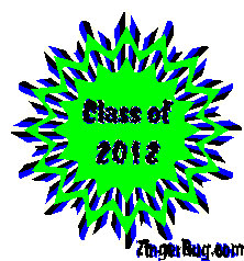 Click to get the codes for this image. Class Of 2012 Green Blue Starburst Glitter Graphic, Class Of 2012 Free glitter graphic image designed for posting on Facebook, Twitter or any forum or blog.