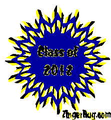 Click to get the codes for this image. Class Of 2012 Navy Yellow Starburst Glitter Graphic, Class Of 2012 Free glitter graphic image designed for posting on Facebook, Twitter or any forum or blog.